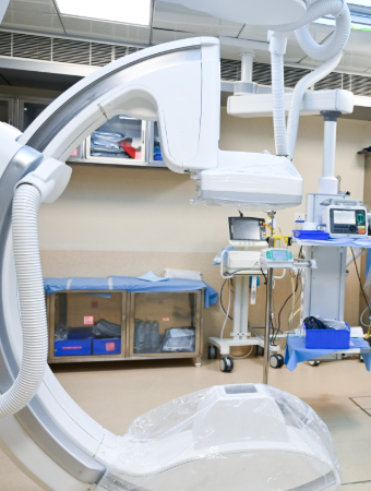 Interventional Radiology department at Smita Memorial Hospital, Thodupuzha