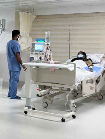 Nephrology department at Smita Memorial Hospital, Thodupuzha