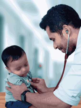Pediatrics department at Smita Memorial Hospital, Thodupuzha