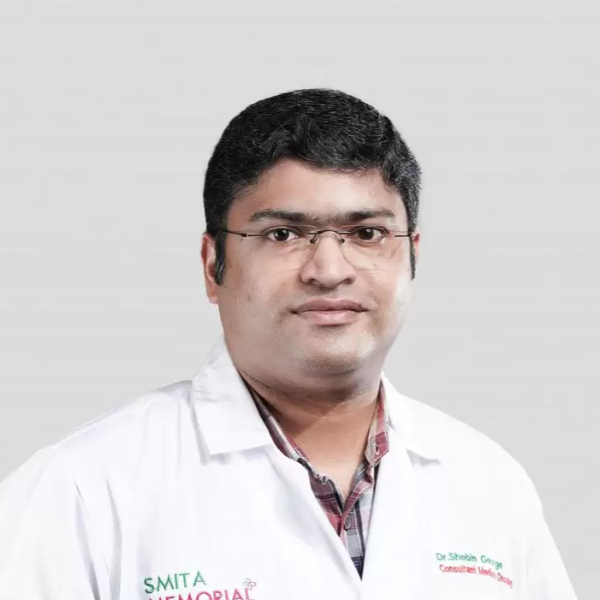 Dr. Shebin George, Medical Oncology at Smita Memorial Hospital, Thodupuzha