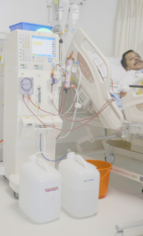 Dialysis at Smita Memorial Hospital, Thodupuzha